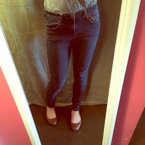 Aeropostale size 25/26/27 mid wash jean leggings